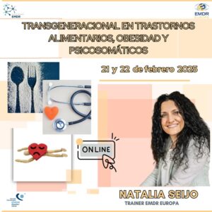Cartela curso Transgeneracional en trastornos alimentarios de Natalia Seijo